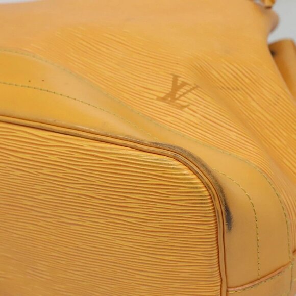 LOUIS VUITTON Epi Noe Shoulder Bag Tassili Yellow M44009 LV Auth BA1338 - Picture 10 of 15